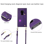 Custodia protettiva antiurto PU + TPU con cinturino da polso con cordino a tracolla e supporto e slot per schede, For Huawei Mate 20, For Huawei Mate 20 Lite, For Huawei Mate 20 Pro, For Huawei Mate 30