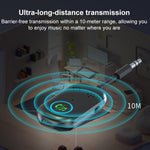 BR08T 2 in 1 Ricevitore AUX Bluetooth per auto Trasmettitore Adattatore audio Bluetooth, BR08T