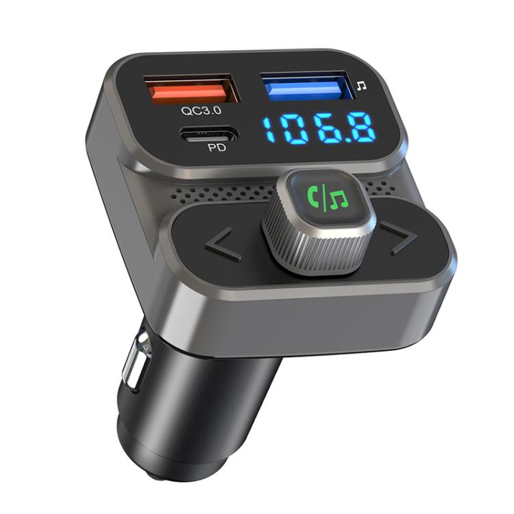 BC95 Bluetooth per auto, chiamate in vivavoce, ricarica rapida PD36W, monitoraggio della tensione dell'auto, BC95