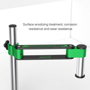 Mijing MJ4015 360 Universal Rotation Telescopic Folding Microscope Metal Bracket Arm