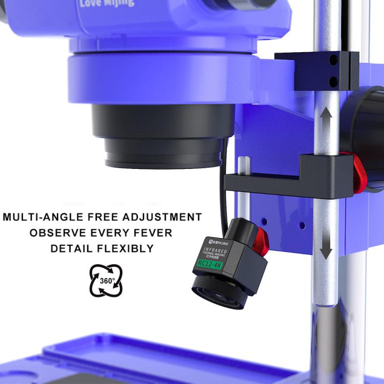 Mijing RC12-4K Ultra HD Independent Thermal Imaging Independent Microscope Connected, Mijing RC12-4K
