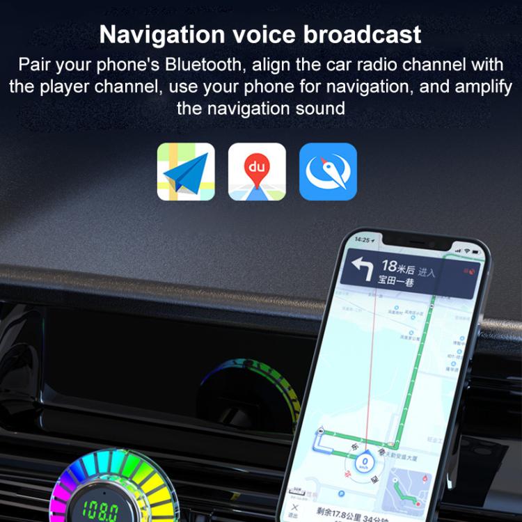 BC96 Bluetooth per auto con chiamate in vivavoce e ricarica rapida PD48W, BC96