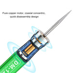 Penna lucidante coassiale Mijing DM-12 con 7 testine abrasive