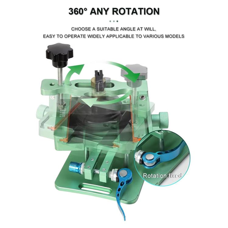 Dispositivo di fissaggio robusto e girevole a 360° BEST BST-001S3, BEST BST-001S3