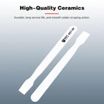 BEST BST-86 Raschietto per stagno in ceramica antistatico e antimagnetico multifunzionale BGA BGA, BEST BST-86