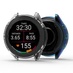 Cover protettiva per orologio in TPU cavo a copertura parziale, For Garmin Forerunner 570 47mm, For Garmin Forerunner 570 42mm