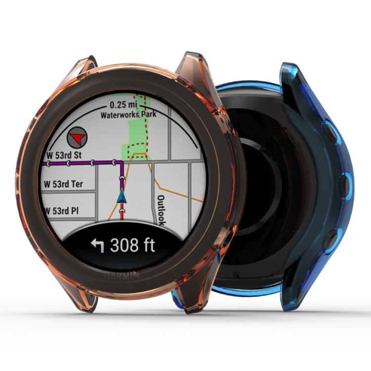 Cover protettiva per orologio in TPU cavo a copertura parziale, For Garmin Forerunner 970