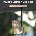 Mini ventilatore elettrico multifunzione con clip DQ259
