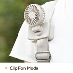 Mini ventilatore elettrico multifunzione con clip DQ259