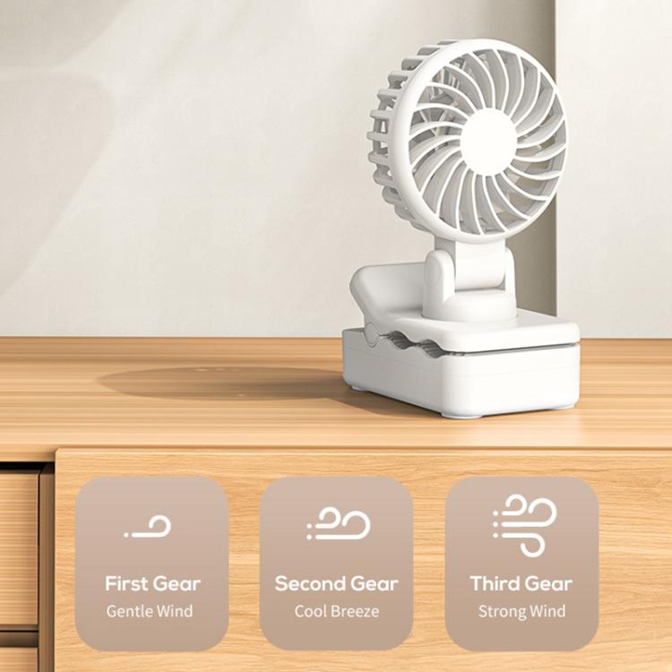 Mini ventilatore elettrico multifunzione con clip DQ259