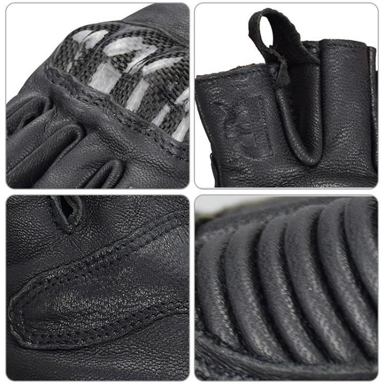 Guanti da moto traspiranti a mezze dita GHOST RACING GR-BZ01 per fuoristrada estivo., M, L, XL