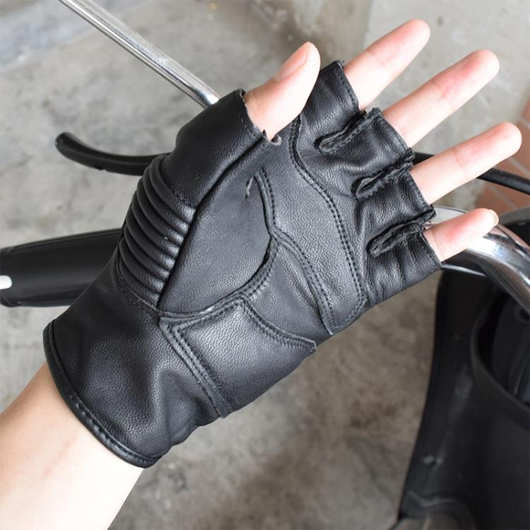 Guanti da moto traspiranti a mezze dita GHOST RACING GR-BZ01 per fuoristrada estivo., M, L, XL