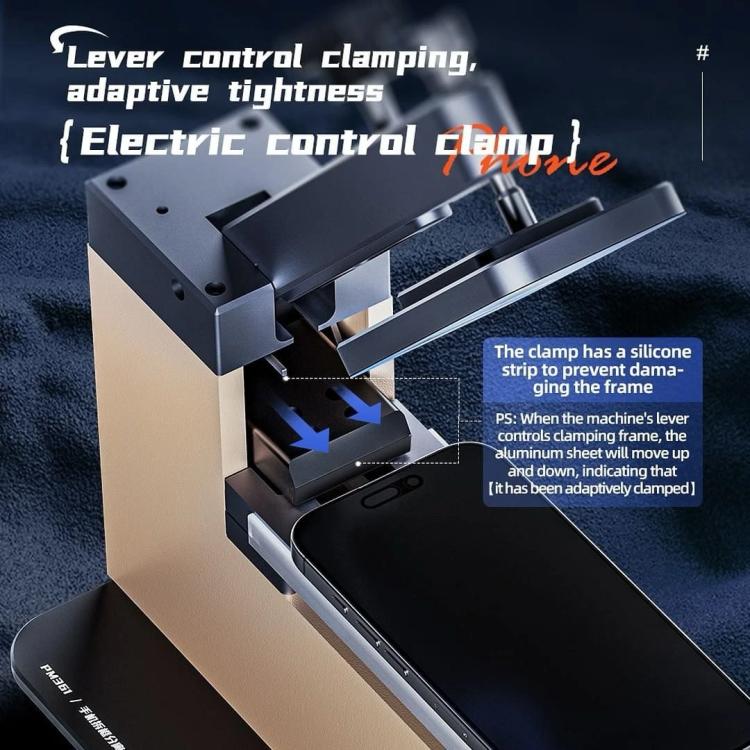 Smontaggio del telaio e della cover posteriore del telefono cellulare elettrico Qianli PM361, EU Plug, US Plug, UK Plug