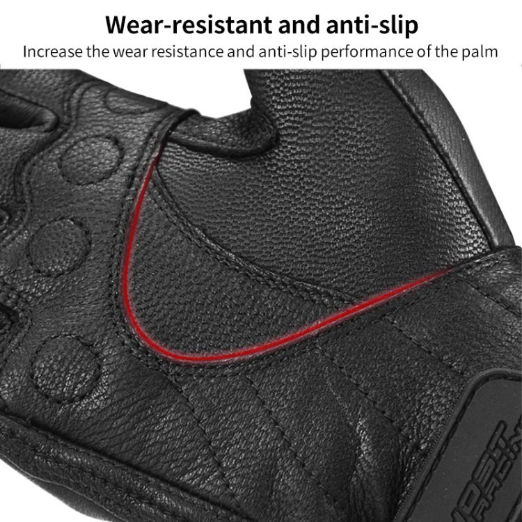 Guanti da moto invernali caldi in velluto GHOST RACING GR-ST07, M, L, XL, XXL