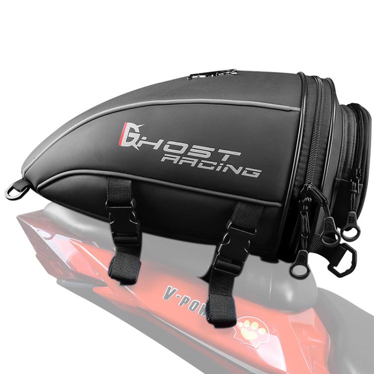 Borsa posteriore moto in pelle PU 10L Ghost Racing