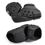 GHOST RACING GH-HX03 1 paio di ginocchiere da moto protettive in Kevlar, antivento e resistenti al freddo., With Plush Pad, No Plush Pad