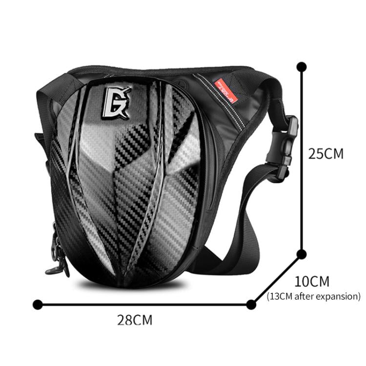 GHOST RACING GR-TB07 Borsa da gamba per moto unisex, ideale per viaggi e per il trasporto di esche.