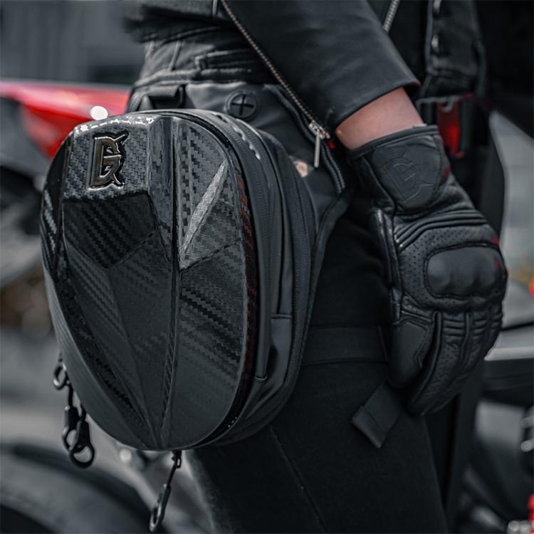 GHOST RACING GR-TB07 Borsa da gamba per moto unisex, ideale per viaggi e per il trasporto di esche.