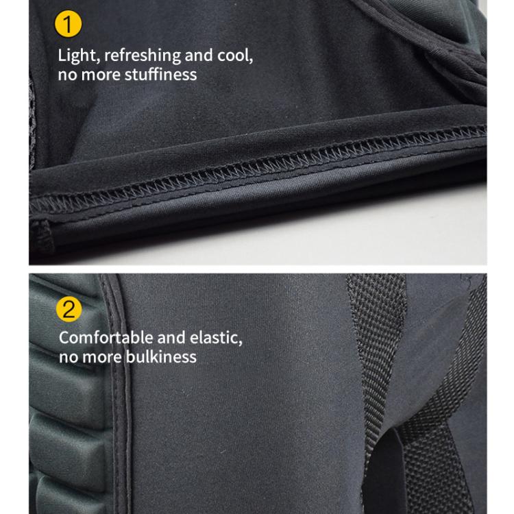 GHOST RACING GH-YW094 Pantaloni da moto da fuoristrada con protezioni per i fianchi, L, XL, XXL, XXXL