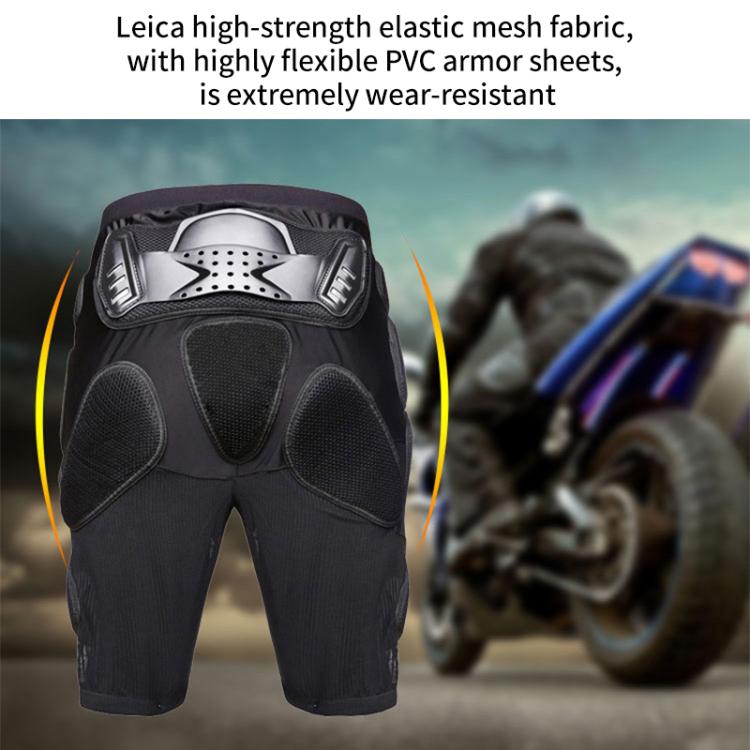 GHOST RACING K062 Pantaloni antiproiettile da moto fuoristrada da corsa Protezione anticaduta per fianchi, S, M, L, XL, XXL