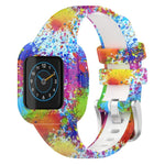 Cinturino per orologio in silicone stampato con fibbia in acciaio xDfind, For GarminFit JR3 / Garmin Vivofit JR 3