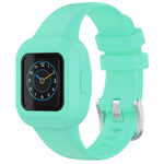 Cinturino per orologio xDfind in silicone tinta unita con fibbia in acciaio argentato, For GarminFit JR3 / Garmin Vivofit JR 3