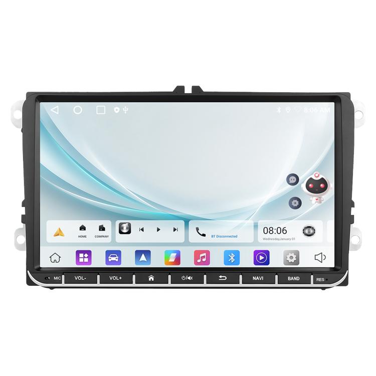 Per Volkswagen, lettore per auto Android da 15,9 pollici con schermo da 9 pollici, sistema di controllo centrale dell'auto e navigazione., Standard, Standard+AHD+Microphone