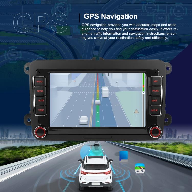 Per Volkswagen, lettore per auto Android da 15,9 pollici con schermo da 9 pollici, sistema di controllo centrale dell'auto e navigazione., Standard, Standard+AHD+Microphone