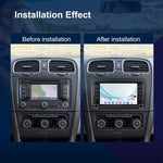 Per Volkswagen, lettore per auto Android da 15,9 pollici con schermo da 9 pollici, sistema di controllo centrale dell'auto e navigazione., Standard, Standard+AHD+Microphone