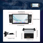 Per Fiat Punto 2005-2009 Android 15 7 pollici 2G+64G Controllo centrale auto Audio Video Navigazione, Standard, Standard+AHD+Microphone
