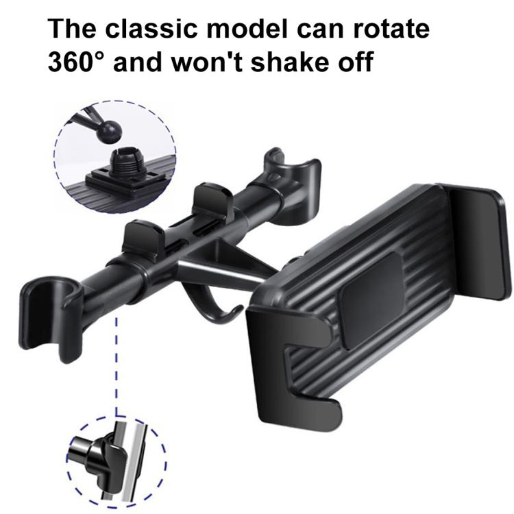 Supporto per telefono e tablet da poggiatesta auto ZY-TZ04P, ZY-TZ04P