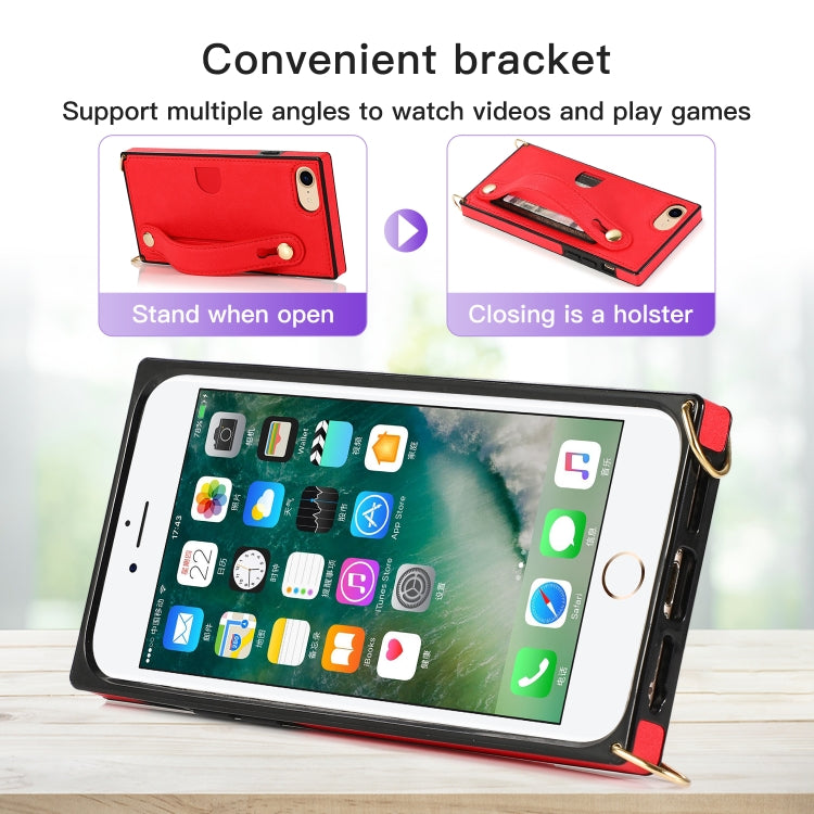Custodia protettiva TPU con cinturino per iPhone 6,7,8,SE 2020
