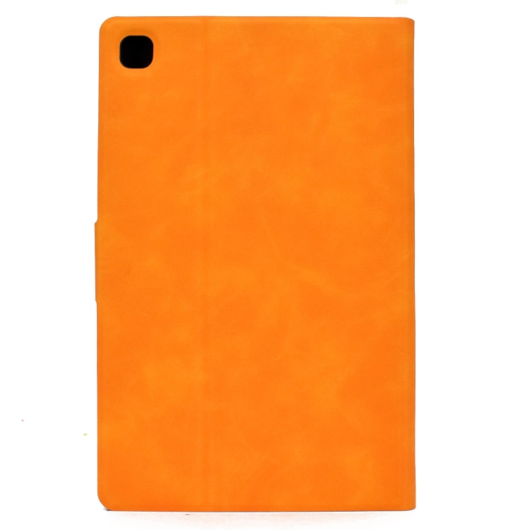 Custodia in pelle a conchiglia orizzontale con struttura in pelle bovina con supporto e slot per schede e sonno / risveglio, For Samsung Galaxy Tab A7 (2020) T500, For Samsung Galaxy Tab S8 / Galaxy Tab S7 11.0 T870, For iPad Air 2022 / 2020 10.9