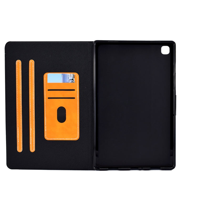 Custodia in pelle a conchiglia orizzontale con struttura in pelle bovina con supporto e slot per schede e sonno / risveglio, For Samsung Galaxy Tab A7 (2020) T500, For Samsung Galaxy Tab S8 / Galaxy Tab S7 11.0 T870, For iPad Air 2022 / 2020 10.9