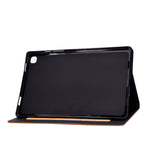 Custodia in pelle orizzontale per tablet compatibile