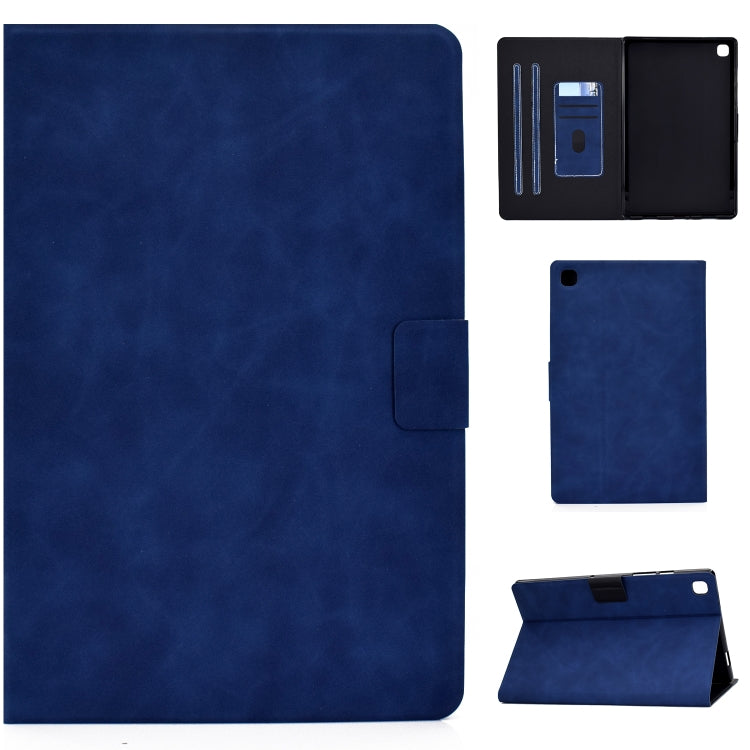Custodia in pelle a conchiglia orizzontale con struttura in pelle bovina con supporto e slot per schede e sonno / risveglio, For Samsung Galaxy Tab A7 (2020) T500, For Samsung Galaxy Tab S8 / Galaxy Tab S7 11.0 T870, For iPad Air 2022 / 2020 10.9