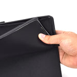 Custodia in pelle orizzontale per tablet compatibile