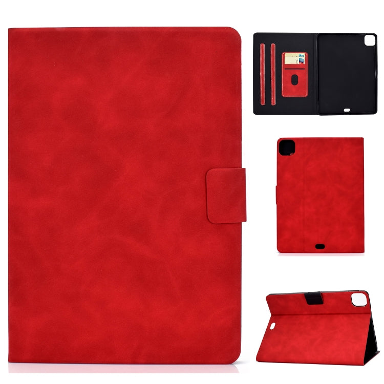 Custodia in pelle a conchiglia orizzontale con struttura in pelle bovina con supporto e slot per schede e sonno / risveglio, For Samsung Galaxy Tab A7 (2020) T500, For Samsung Galaxy Tab S8 / Galaxy Tab S7 11.0 T870, For iPad Air 2022 / 2020 10.9