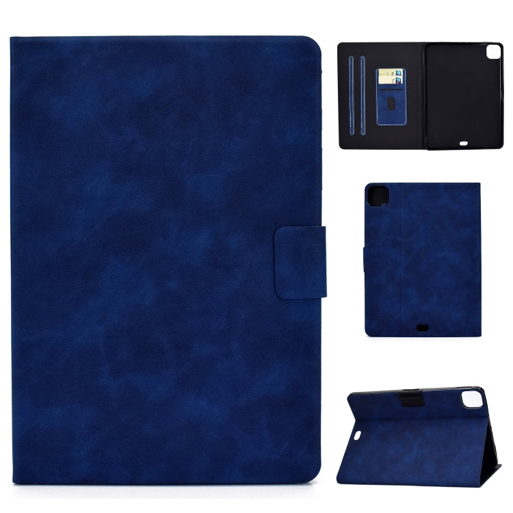 Custodia in pelle a conchiglia orizzontale con struttura in pelle bovina con supporto e slot per schede e sonno / risveglio, For Samsung Galaxy Tab A7 (2020) T500, For Samsung Galaxy Tab S8 / Galaxy Tab S7 11.0 T870, For iPad Air 2022 / 2020 10.9