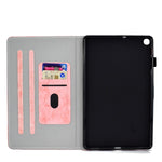 Custodia in pelle con slot per Samsung Galaxy Tab e iPad Air