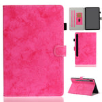 Custodia in pelle con slot per Samsung Galaxy Tab e iPad Air