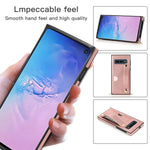 Custodia protettiva antiurto PU + TPU con cinturino da polso con cordino a tracolla e supporto e slot per schede, For Samsung Galaxy S10 Plus, For Samsung Galaxy S20, For Samsung Galaxy S20 Plus, For Samsung Galaxy S20 Ultra