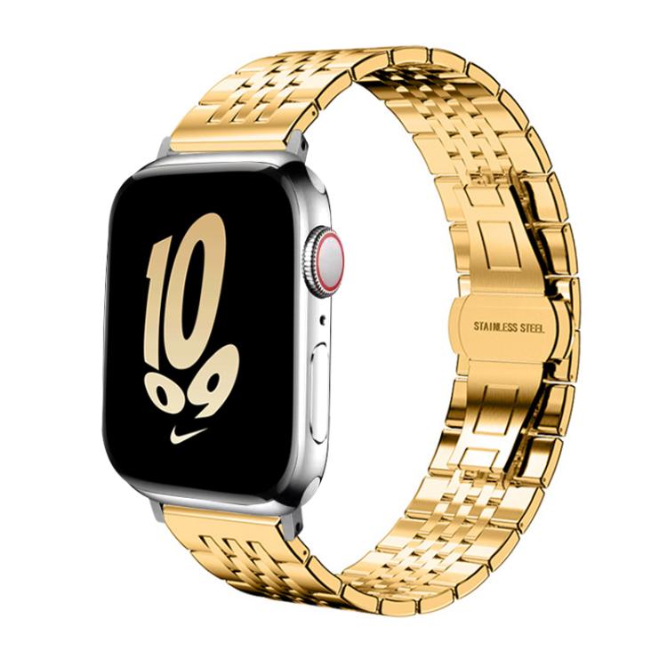 Cinturino per orologio xDfind in acciaio inossidabile massiccio a sette maglie, For Apple Watch 42 / 44 / 45 / 46 / 49mm 22mm, For Apple Watch 38 / 40 / 41 / S10 42mm 20mm