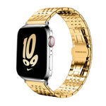 Cinturino per orologio xDfind in acciaio inossidabile massiccio a sette maglie, For Apple Watch 42 / 44 / 45 / 46 / 49mm 22mm, For Apple Watch 38 / 40 / 41 / S10 42mm 20mm