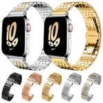 Cinturino per orologio xDfind in acciaio inossidabile massiccio a sette maglie, For Apple Watch 42 / 44 / 45 / 46 / 49mm 22mm, For Apple Watch 38 / 40 / 41 / S10 42mm 20mm
