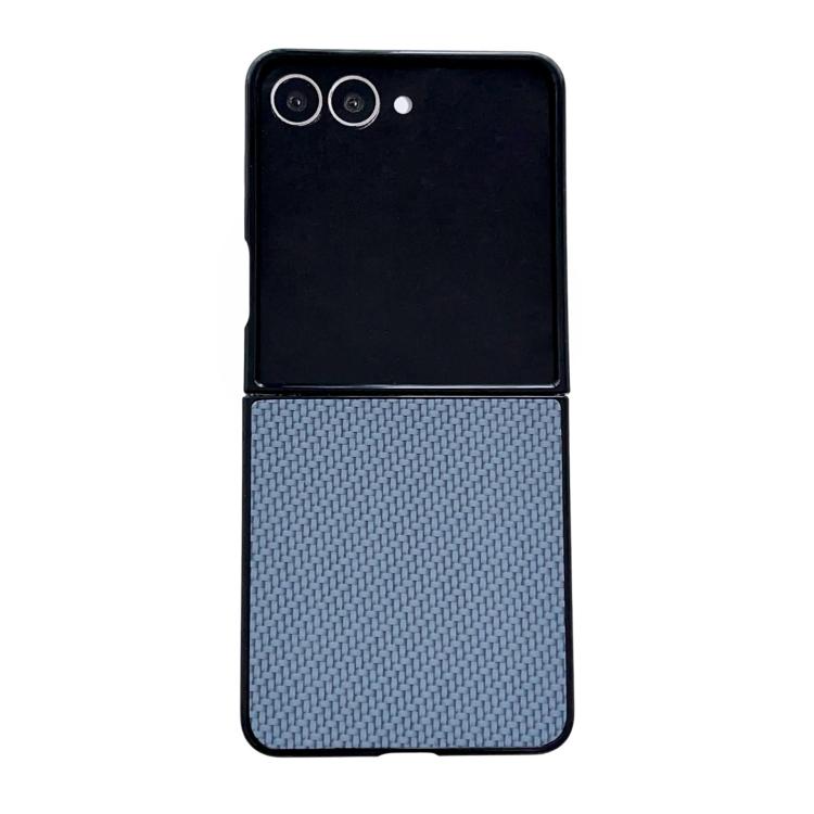 Custodia per telefono ibrida in PU con trama intrecciata, For Galaxy Z Flip8 5G, For Samsung Galaxy Z Flip7 5G