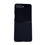 Custodia per telefono ibrida in PU con trama intrecciata, For Galaxy Z Flip8 5G, For Samsung Galaxy Z Flip7 5G
