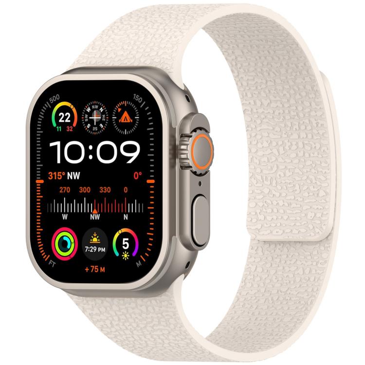 Cinturino per orologio magnetico in silicone con texture litchi xDfind, For Apple Watch 42 / 44 / 45 / 46 / 49mm, For Apple Watch 38 / 40 / 41 / S10 42mm