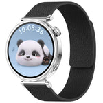 Cinturino per orologio magnetico in silicone con texture a litchi e testa piatta xDfind, 18mm, 20mm
