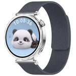Cinturino per orologio magnetico in silicone con texture a litchi e testa piatta xDfind, 18mm, 20mm